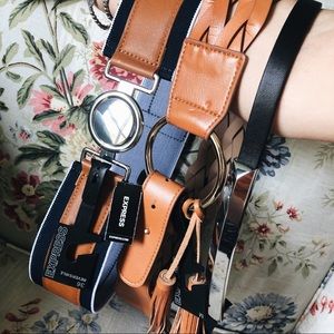 3 NWT Express Belts / western